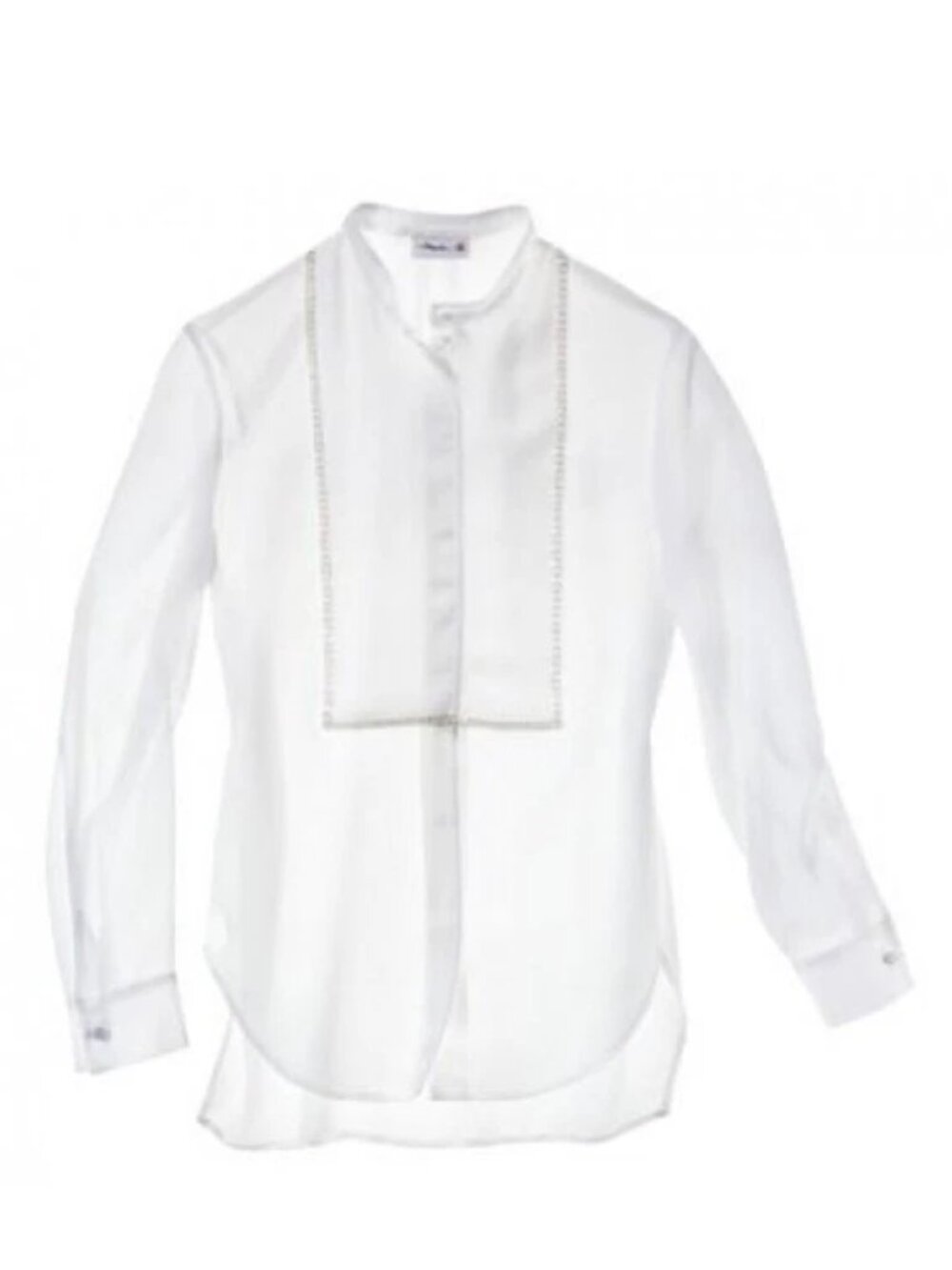 3.1 Philip Lim for Target White Tunic Crystal Detail size XS Excellent Condition